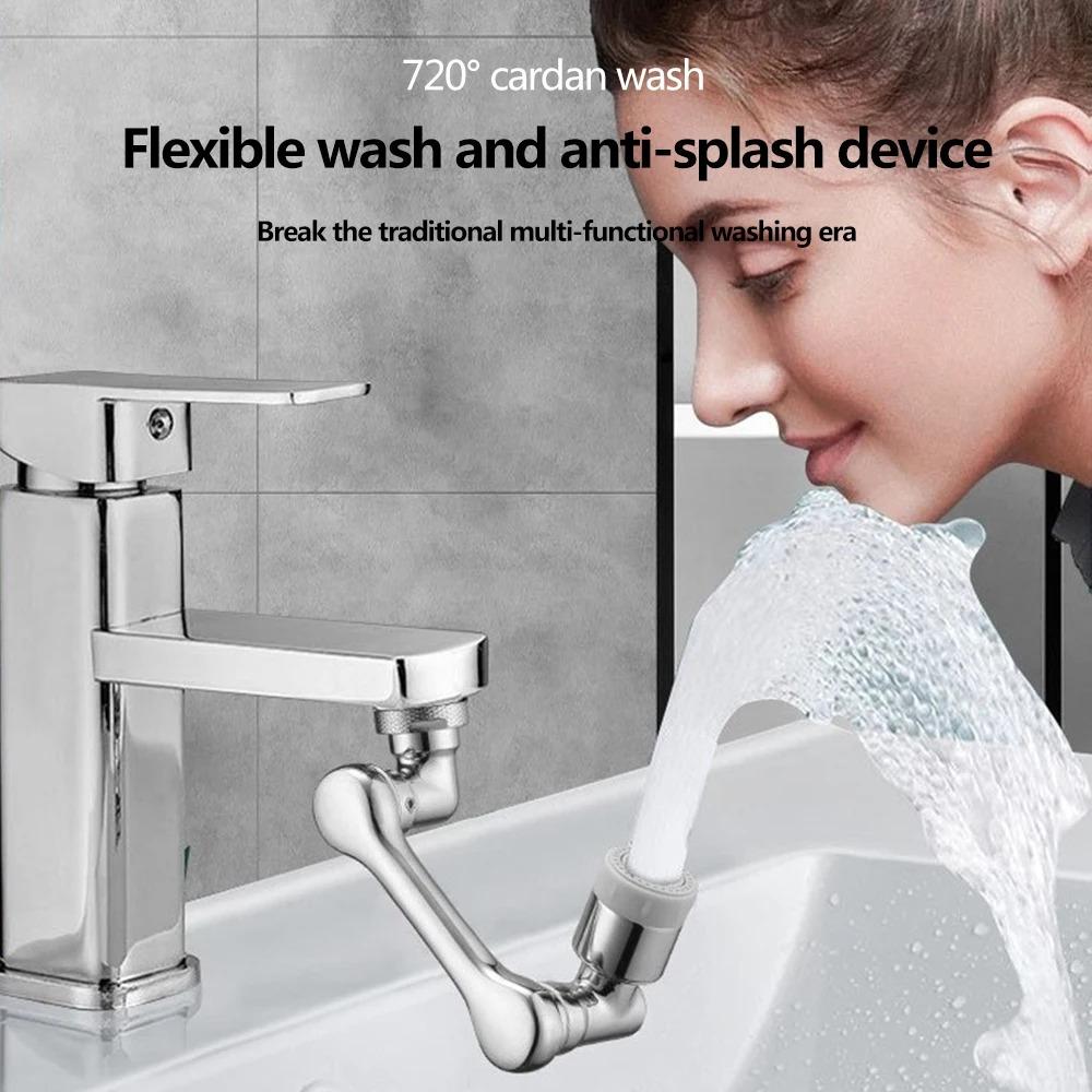 1080° Rotating Faucet Extender – Easy Sink Cleaning