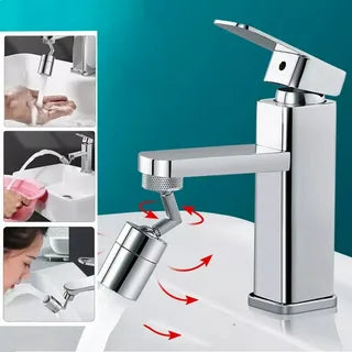 1080° Rotating Faucet Extender – Easy Sink Cleaning